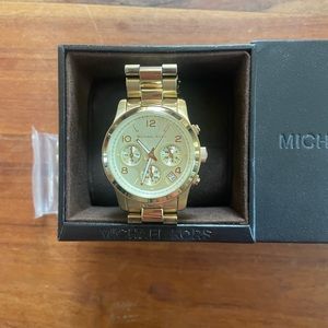 Michael Kors oversized watch Gold